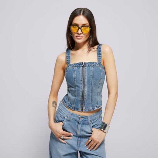 LEVI&#039;S TOP SCULPTED BUSTIER MED. ze sklepu Sizeer w kategorii Bluzki damskie - zdjęcie 179688286