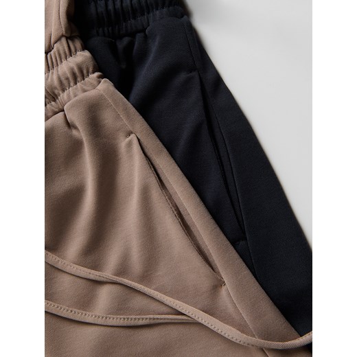 Reserved - Krótki kombinezon z modalem - granatowy Reserved L Reserved