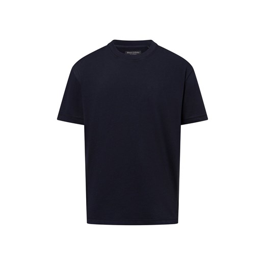 Marc O'Polo Koszulka męska Mężczyźni Bawełna granatowy jednolity ze sklepu vangraaf w kategorii T-shirty męskie - zdjęcie 179688626
