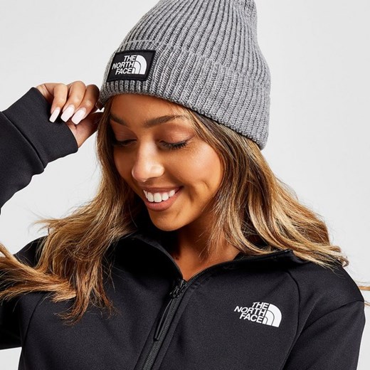 THE NORTH FACE ZWYKŁA TNF BOX POM BEANIE ze sklepu JD Sports  w kategorii Czapki zimowe damskie - zdjęcie 179689216