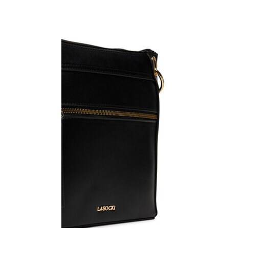 Listonoszka Lasocki matowa na ramię średnia elegancka 