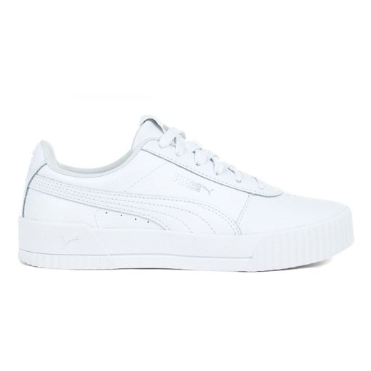 Buty Puma Carina L 370325 02 białe ze sklepu ButyModne.pl w kategorii Buty sportowe damskie - zdjęcie 179691455