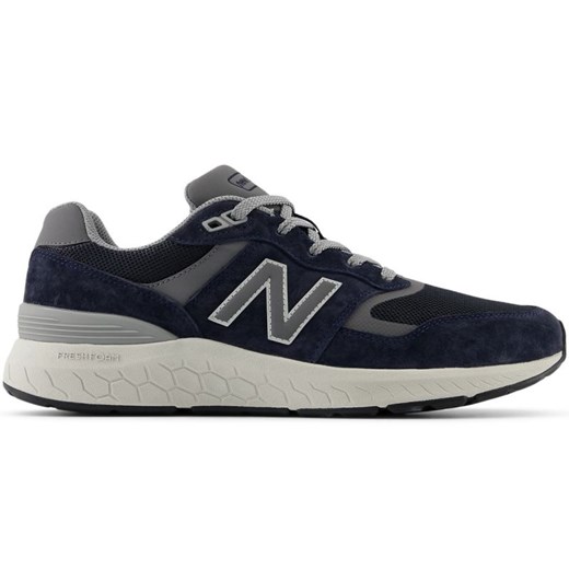 Buty sportowe New Balance MW880CB6 granatowe-szare niebieskie ze sklepu ButyModne.pl w kategorii Buty sportowe męskie - zdjęcie 179691485
