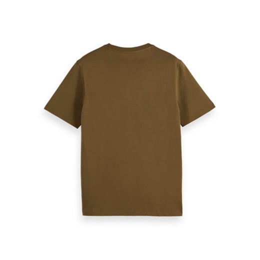 SCOTCH&SODA t-shirt męski brązowy