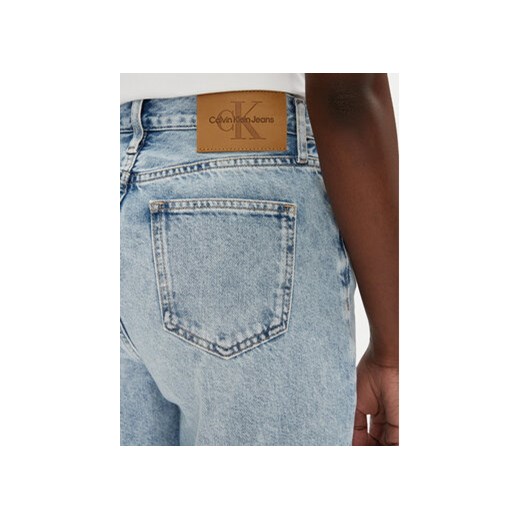Calvin Klein Jeans Szorty jeansowe J20J225155 Niebieski Relaxed Fit 30 MODIVO