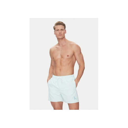 Kąpielówki białe Calvin Klein 
