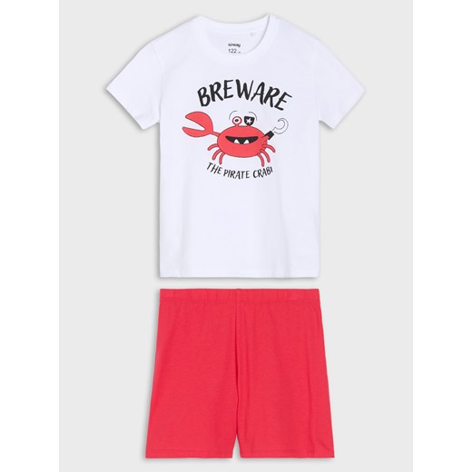 Sinsay - Piżama dwuczęściowa - biały Sinsay 122 Sinsay