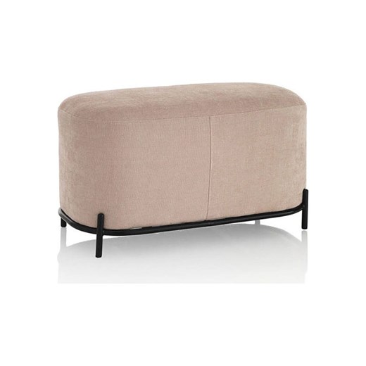 TFT Home Hocker &quot;Vanity&quot; w kolorze beżowym - 82 x 45 x 42 cm ze sklepu Limango Polska w kategorii Pufy i siedziska - zdjęcie 179700295