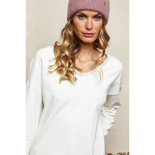 Joséfine Koszulka "Caliora" w kolorze beżowym Joséfine S Limango Polska okazyjna cena