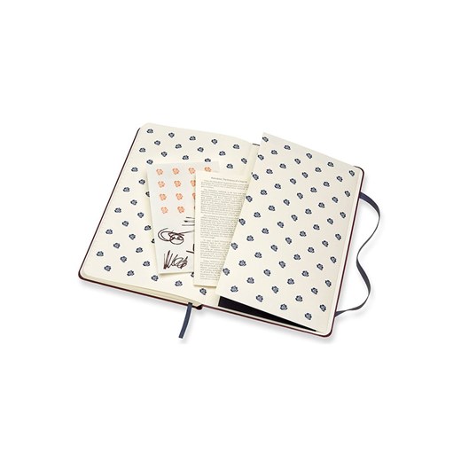 Moleskine Notatnik &quot;Piękna i Bestia&quot; w kolorze fioletowym - 13 x 21 cm onesize wyprzedaż Limango Polska