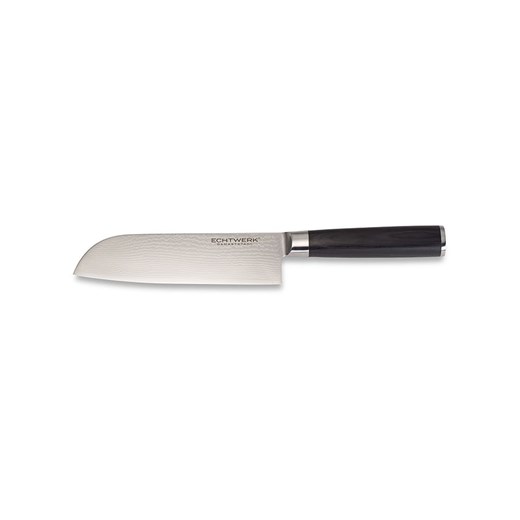Echtwerk Nóż Santoku w kolorze srebrno-czarnym ze sklepu Limango Polska w kategorii Noże kuchenne - zdjęcie 179700619