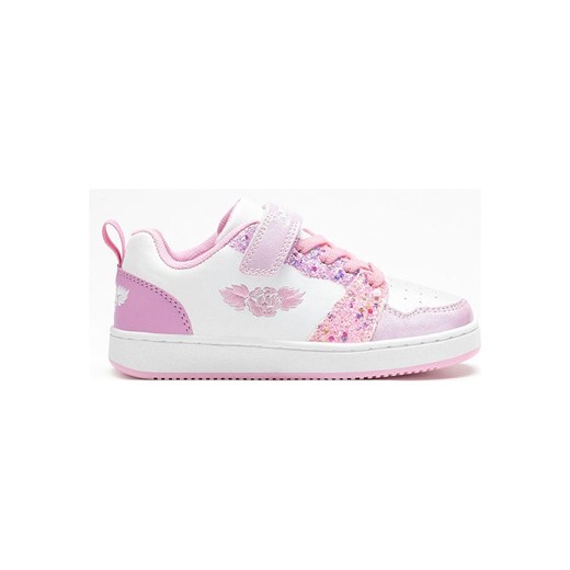 Lelli Kelly Sneakersy &quot;Amalia&quot; w kolorze biało-jasnoróżowym ze sklepu Limango Polska w kategorii Buty sportowe dziecięce - zdjęcie 179700717
