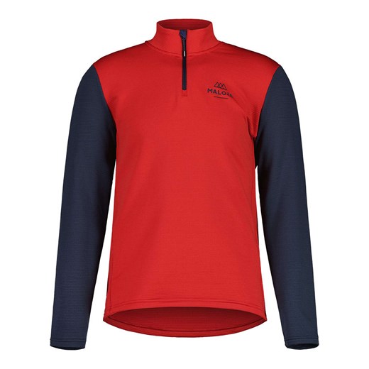 Maloja Bluza polarowa &quot;CesarM&quot; w kolorze czerwonym ze sklepu Limango Polska w kategorii Bluzy męskie - zdjęcie 179701168