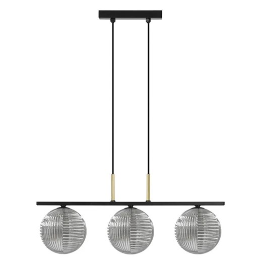 Wisząca lampa z trzema kloszami Ruti Lumes One Size Edinos.pl