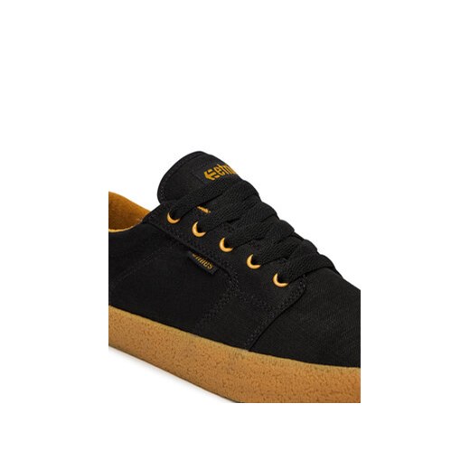 Czarne buty sportowe męskie Etnies wiązane