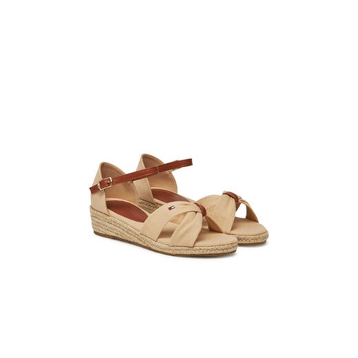 Espadryle damskie Tommy Hilfiger z tkaniny