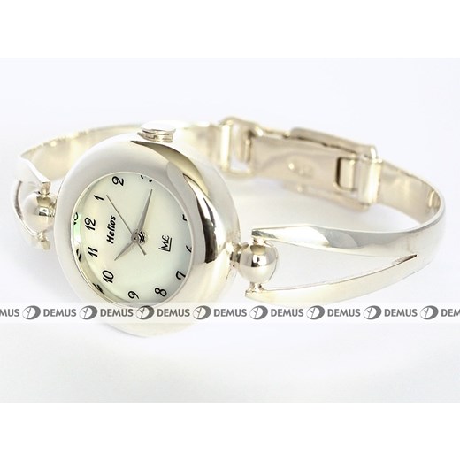 Zegarek Srebrny Helios Prestige HP6 Demus-Zegarki-pl bezowy damskie