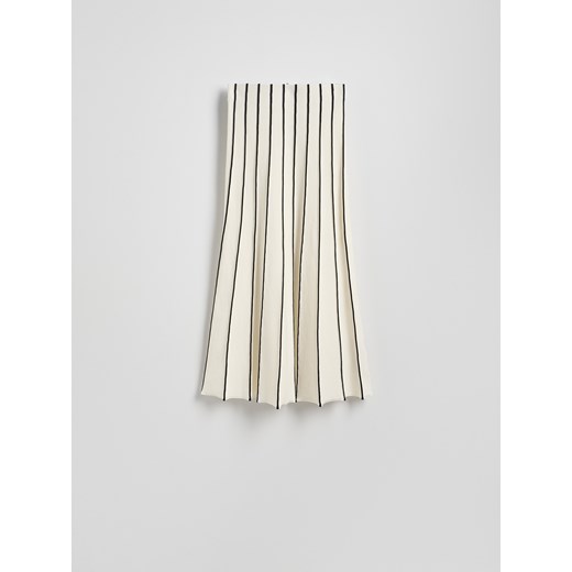 Reserved - Strukturalna spódnica midi - wielobarwny Reserved M Reserved