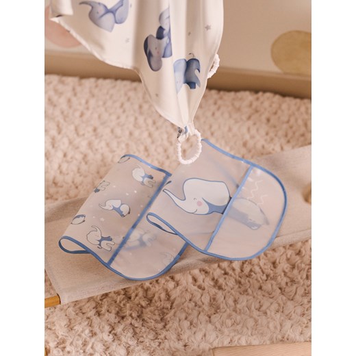 Sinsay - Śliniaki z motywem słonia 2 pack - wielobarwny Sinsay One Size Sinsay