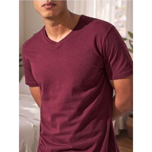 Sinsay - Koszulka - czerwony ze sklepu Sinsay w kategorii T-shirty męskie - zdjęcie 179710909