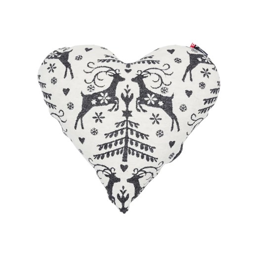 David Fussenegger Poduszka "Silvretta" - w kolorze antracytowo-białym David Fussenegger 40x40 cm wyprzedaż Limango Polska