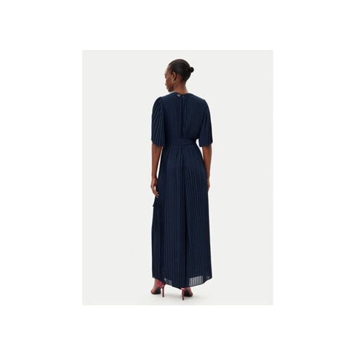 TWINSET Kombinezon 251TP2050 Granatowy Loose Fit Twinset 48 MODIVO