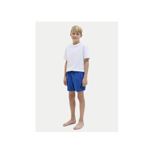 Jack&Jones Junior Szorty kąpielowe Maui 12273847 Niebieski Regular Fit Jack&jones Junior 164 MODIVO