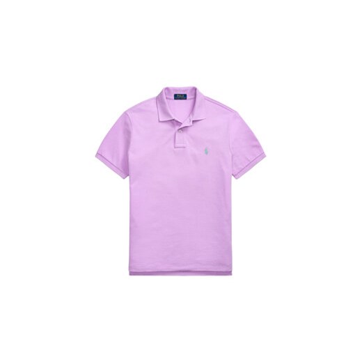 Polo Ralph Lauren Polo 710536856452 Fioletowy Slim Fit Polo Ralph Lauren L MODIVO