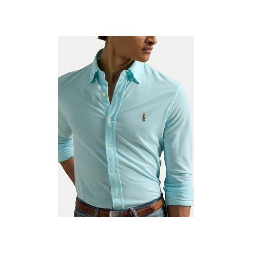 Polo Ralph Lauren Koszula 710932545009 Turkusowy Slim Fit Polo Ralph Lauren XXL MODIVO