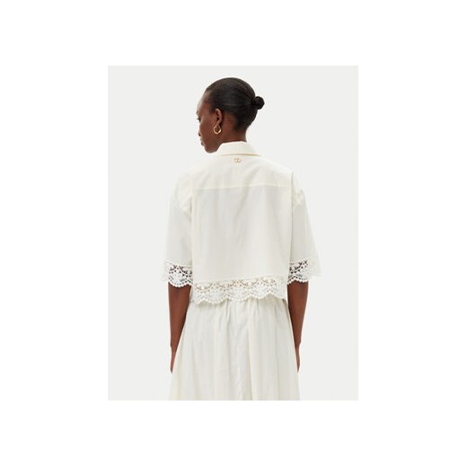 TWINSET Koszula 251TT2093 Écru Loose Fit Twinset 38 MODIVO