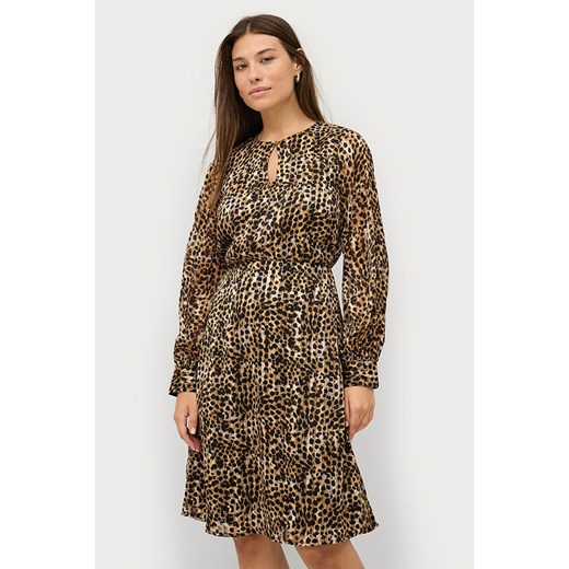ellos Sukienka &quot;Diana&quot; w kolorze brązowym ze sklepu Limango Polska w kategorii Sukienki - zdjęcie 179720129