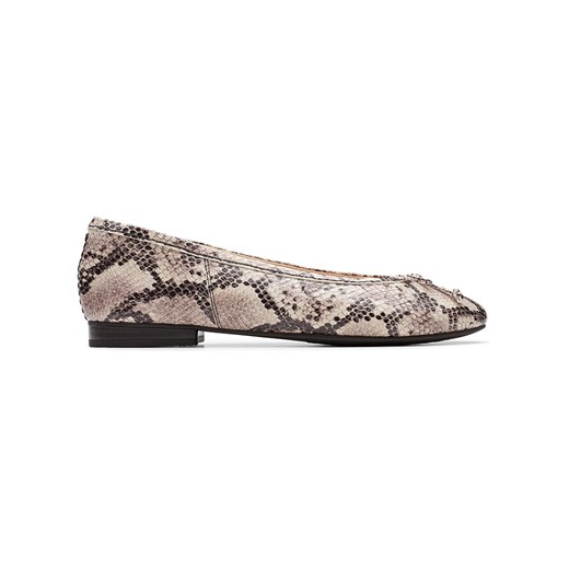 Clarks Skórzane baleriny &quot;Fawna&quot; w kolorze brązowo-beżowym ze sklepu Limango Polska w kategorii Balerinki - zdjęcie 179720265