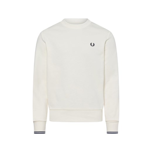 Fred Perry Męska bluza nierozpinana Mężczyźni piaskowy jednolity ze sklepu vangraaf w kategorii Bluzy męskie - zdjęcie 179721166