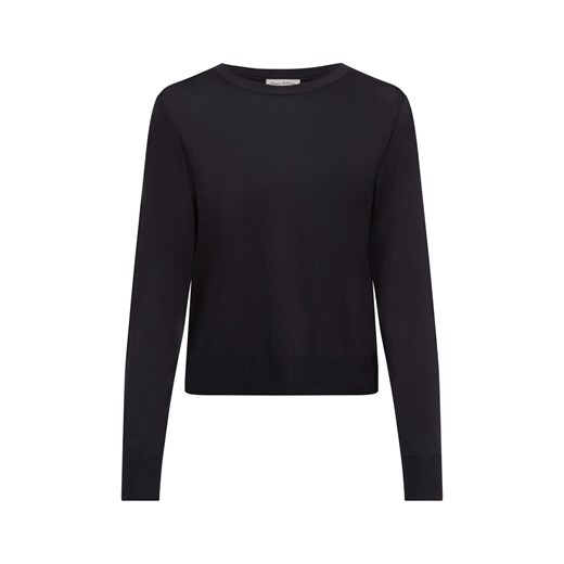 Marc O'Polo Damska koszulka z długim rękawem Kobiety Lyocell granatowy jednolity ze sklepu vangraaf w kategorii Bluzki damskie - zdjęcie 179721206