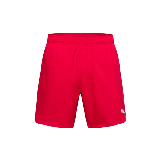 Puma Męskie spodenki kąpielowe Mężczyźni czerwony jednolity ze sklepu vangraaf w kategorii Kąpielówki - zdjęcie 179721226