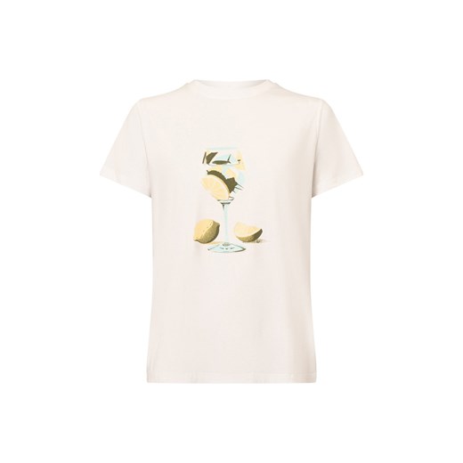comma Koszulka damska Kobiety Bawełna biały nadruk ze sklepu vangraaf w kategorii Bluzki damskie - zdjęcie 179721245