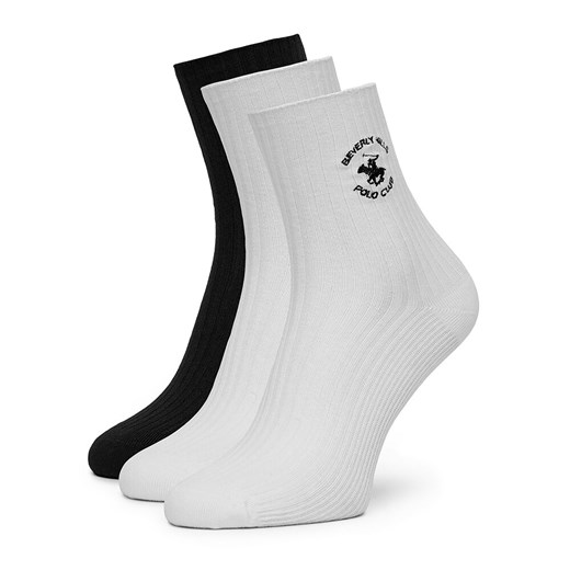 Skarpetki Beverly Hills Polo Club KR_BHPC_005_W_SS2025_(3PACK) ze sklepu ccc.eu w kategorii Skarpetki damskie - zdjęcie 179721507