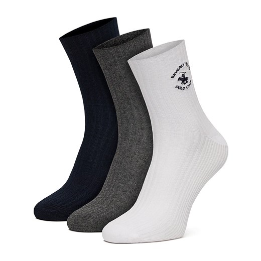 Skarpetki Beverly Hills Polo Club KR_BHPC_005_W_SS2025_(3PACK) ze sklepu ccc.eu w kategorii Skarpetki damskie - zdjęcie 179721509