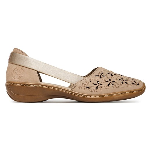 Baleriny Rieker 41356-60 ze sklepu ccc.eu w kategorii Balerinki - zdjęcie 179723455