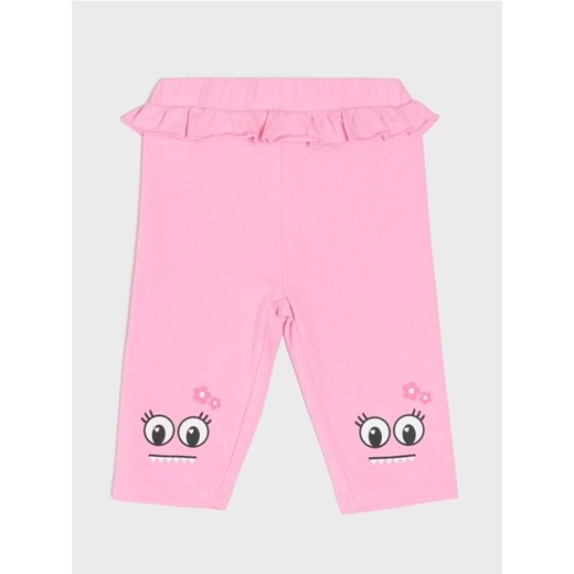 Sinsay - Legginsy Zombie Dash - różowy ze sklepu Sinsay w kategorii Spodnie i półśpiochy - zdjęcie 179724685