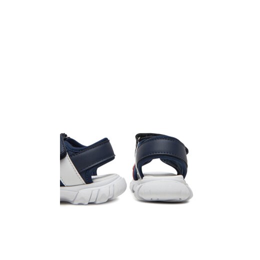 Sandały dziecięce Tommy Hilfiger białe na rzepy