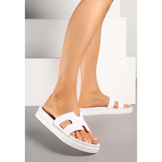 Klapki damskie Renee płaskie casual