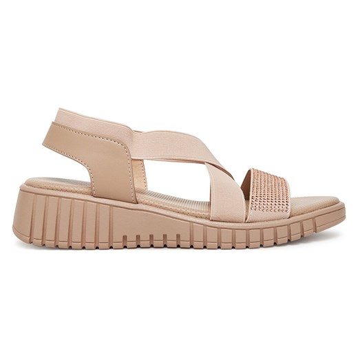 Sandały Clara Barson R24AW02800 ze sklepu ccc.eu w kategorii Sandały damskie - zdjęcie 179727147