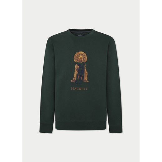 Hackett London Bluza w kolorze ciemnozielonym Hackett London M promocja Limango Polska