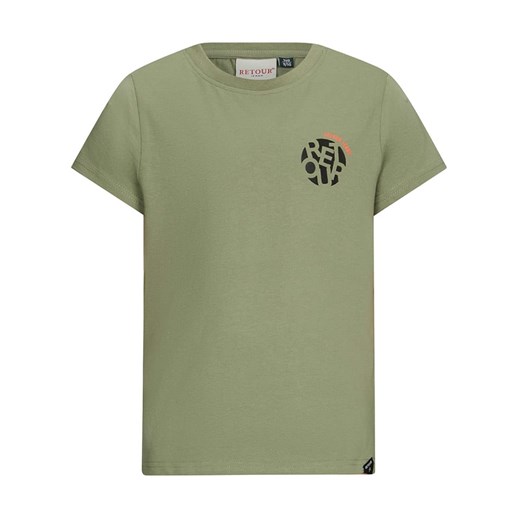 Retour Koszulka &quot;Dio&quot; w kolorze khaki ze sklepu Limango Polska w kategorii T-shirty chłopięce - zdjęcie 179727946
