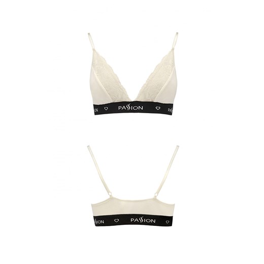 PS001 Top biustonosz, Kolor ecru, Rozmiar L, Passion ze sklepu Intymna w kategorii Biustonosze - zdjęcie 179730356