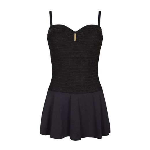 Strój kąpielowy jednoczęściowy sukienka Self S 8900 LC6 Lucerne 6, Kolor czarny, Rozmiar 40C/L, Self ze sklepu Intymna w kategorii Stroje kąpielowe - zdjęcie 179730419