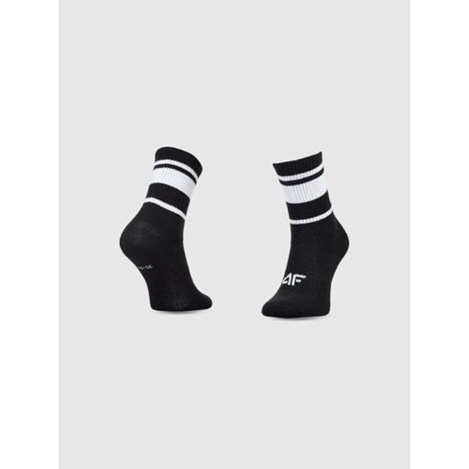 Chłopięce skarpetki casual (2-pack) 4F 4FJWSS25USOCM435 - czarne 4f Junior 35-37 Sportstylestory.com