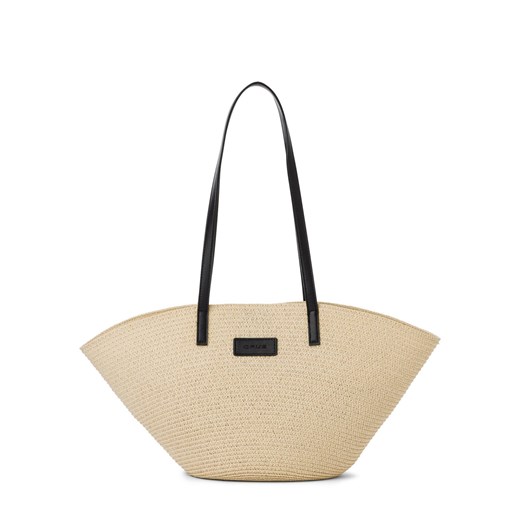 Opus Sprzedawca damski - Avellena Kobiety papier piaskowy jednolity ze sklepu vangraaf w kategorii Torby Shopper bag - zdjęcie 179733996
