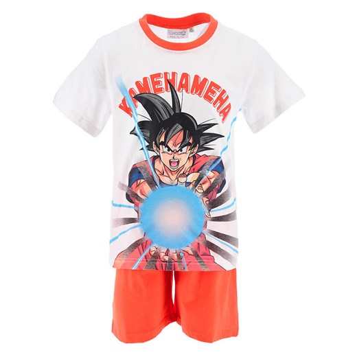 Dragon Ball Z Piżama &quot;Dragon Ball Super&quot; w kolorze biało-pomarańczowym ze sklepu Limango Polska w kategorii Piżamy dziecięce - zdjęcie 179734427